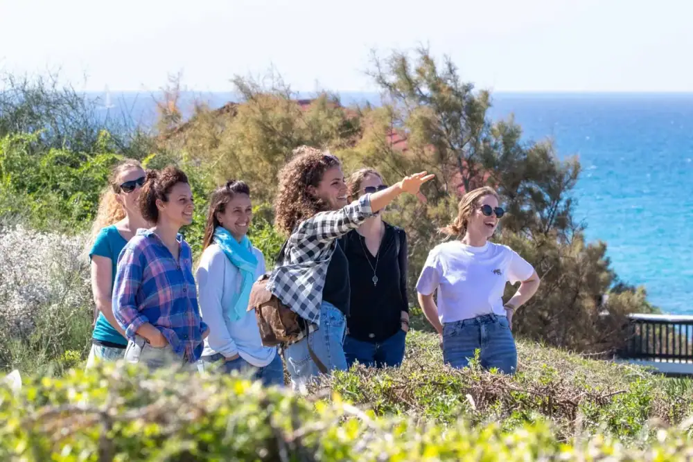 יום גיבוש קיבוצי, סיור מודרך בקיבוץ פלמחים